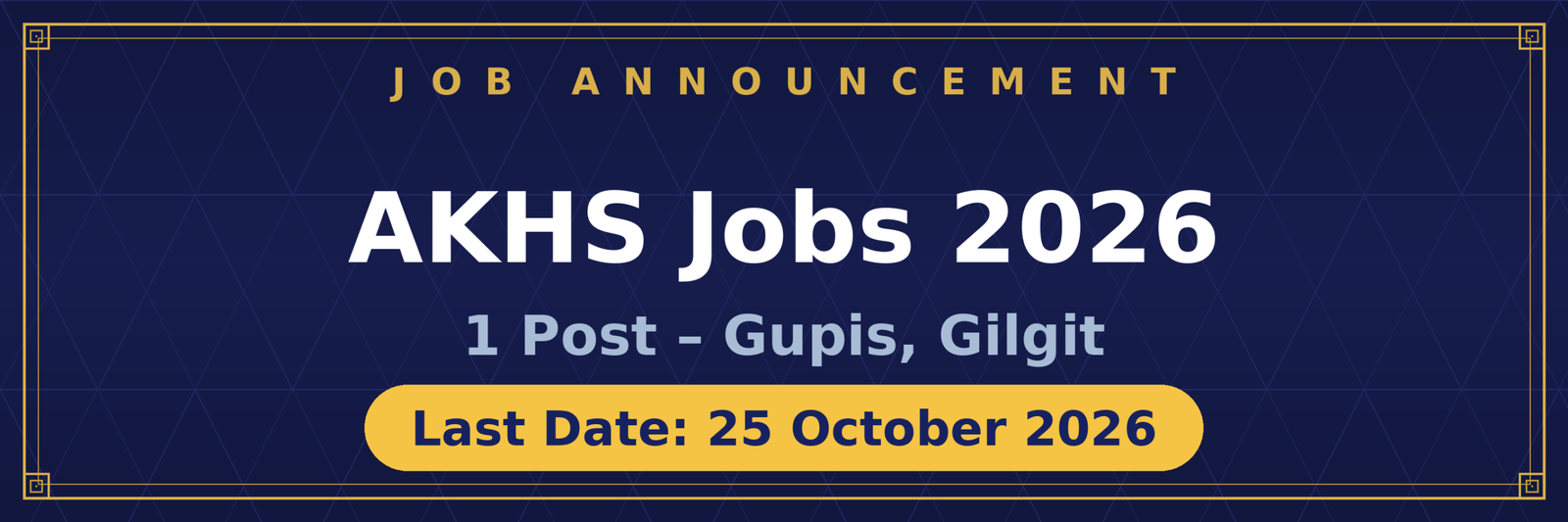 AKHS Physician Jobs 2026 Advertisement