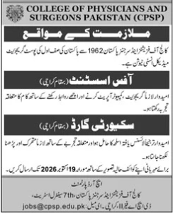 CPSP Karachi Jobs 2026 Advertisement