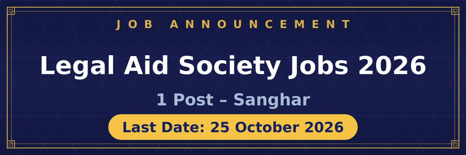 Legal Aid Society Lawyer Jobs 2026 Advertisement