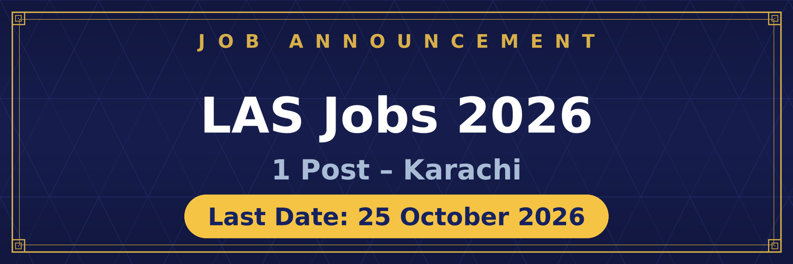 LAS Legal Consultant Jobs 2026 Advertisement